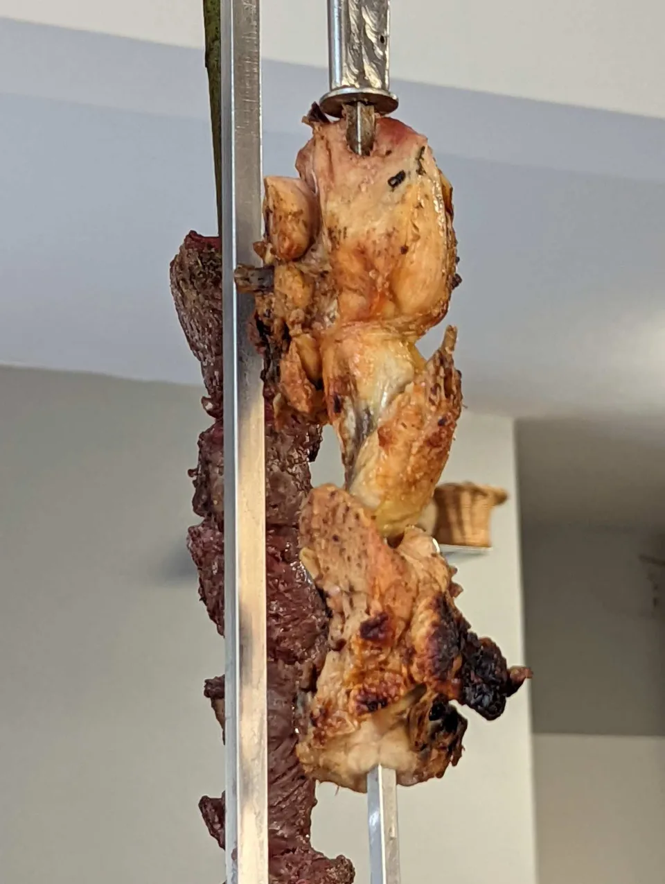 Espetada — skewered meat, a Madeira speciality