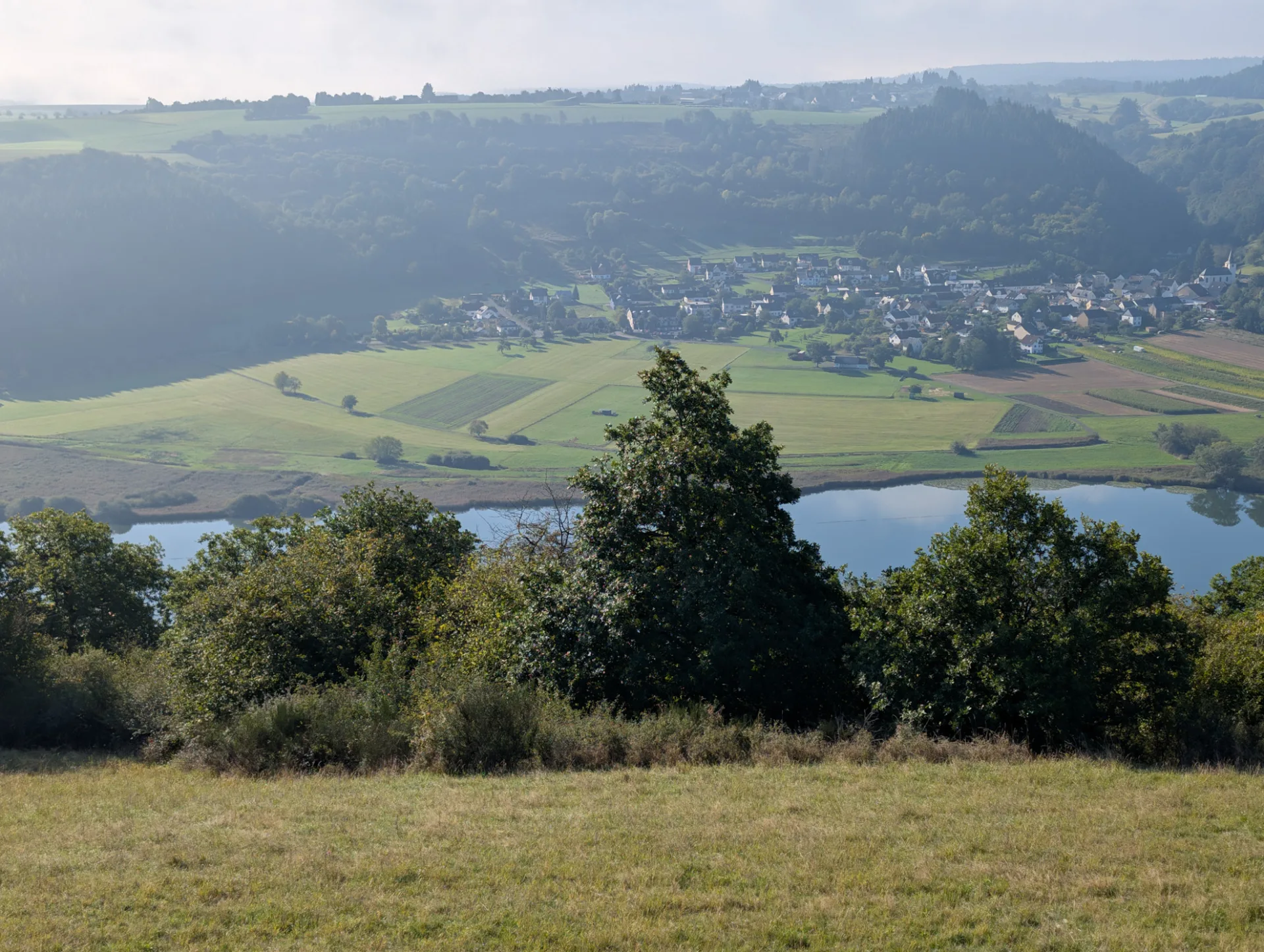 Looking back at Meerfeld and the Maar